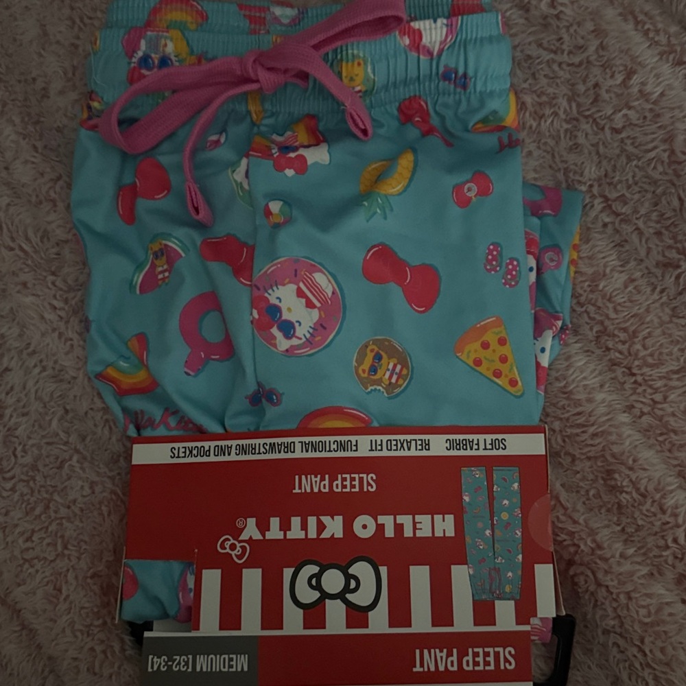 Hello Kitty l Pajama Pants - Blue